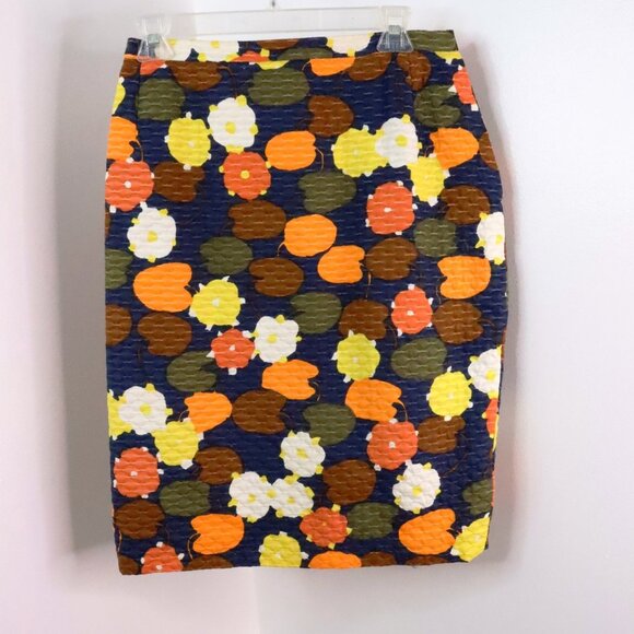 Vintage H. Neuber Women's 6/M Retro Mod MCM Floral Blazer Jacket Skirt Suit Set - Picture 9 of 16